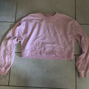 Pink Cropped Sweater